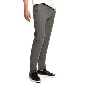 Proof Men's Nomad Slim Pant Grey Size 30 x 27" Work Casual Travel Huckberry